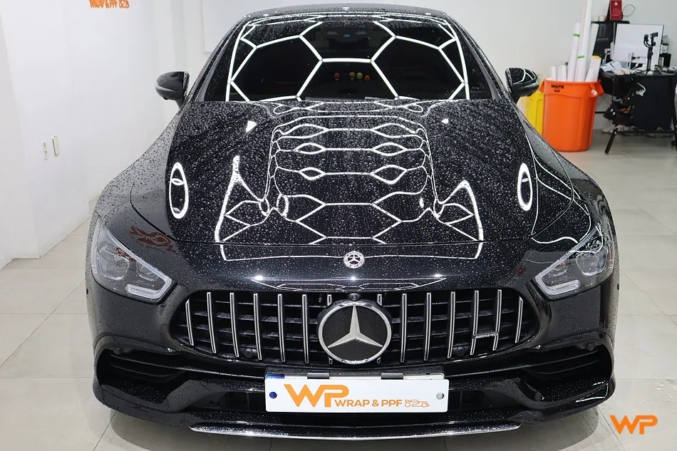 Mercedes-Benz GT43 vinyl wrap - Mercedes-Benz GT43 Yellow Vinyl Wrap Review — Flawless Finish photo 2