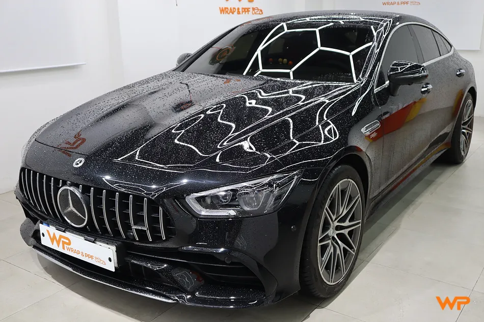 Mercedes-Benz GT43 vinyl wrap - Mercedes-Benz GT43 Yellow Vinyl Wrap Review — Flawless Finish photo 3
