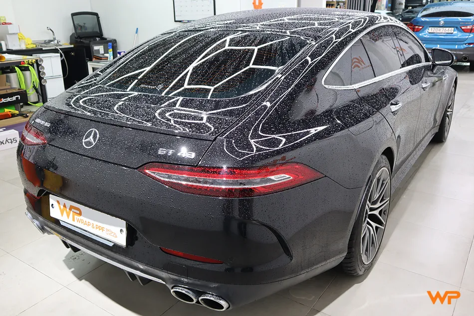 Mercedes-Benz GT43 vinyl wrap - Mercedes-Benz GT43 Yellow Vinyl Wrap Review — Flawless Finish photo 4