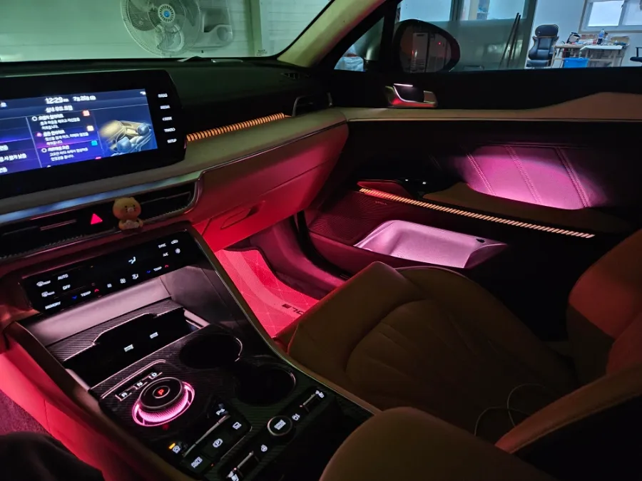 Kia K5 ambient lighting - Kia K5 Ambient Lighting Review: Cost & Results photo 3