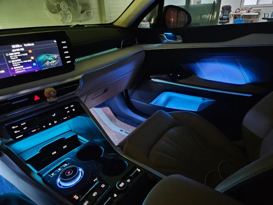 Kia K5 ambient lighting - Kia K5 Ambient Lighting Review: Cost & Results photo 4