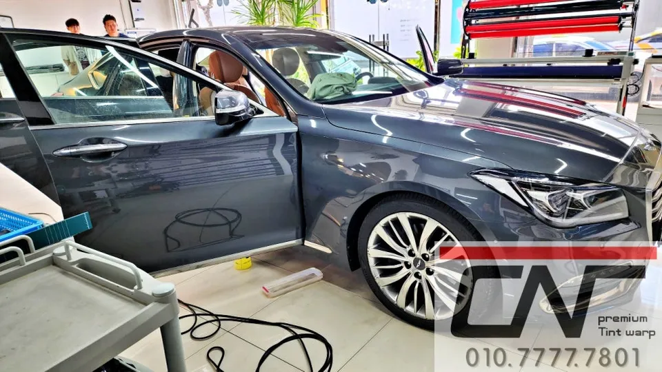 Genesis G80 Window Tinting Review — Heat Rejection Film photo 2