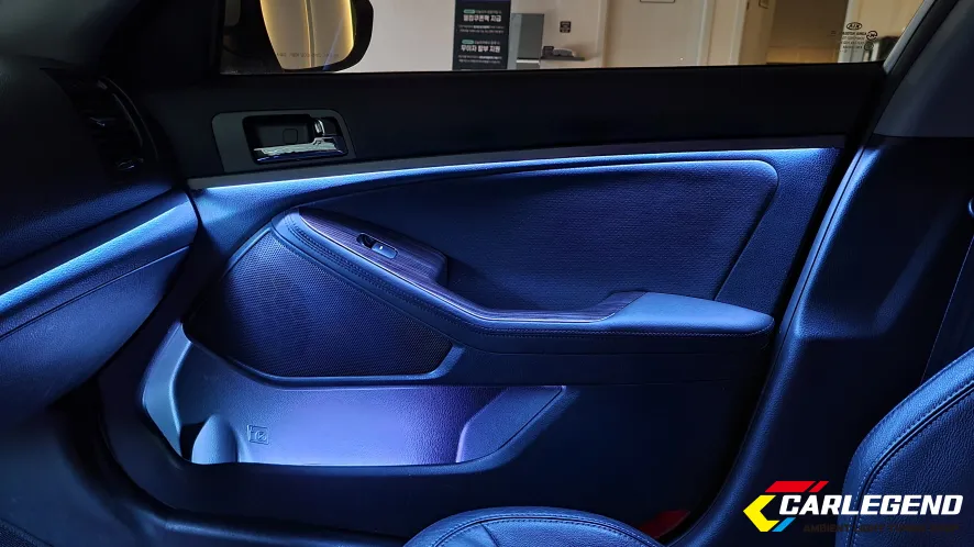 Kia K5 DL3 ambient lighting - Kia K5 Ambient Lighting Review - Subtle Indirect Illumination photo 3