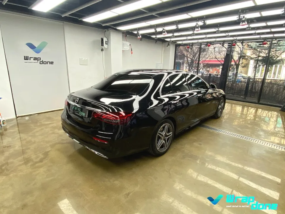 Mercedes-Benz E-Class vinyl wrap - Mercedes-Benz E-Class Vinyl Wrap Review — Cost & Results photo 3