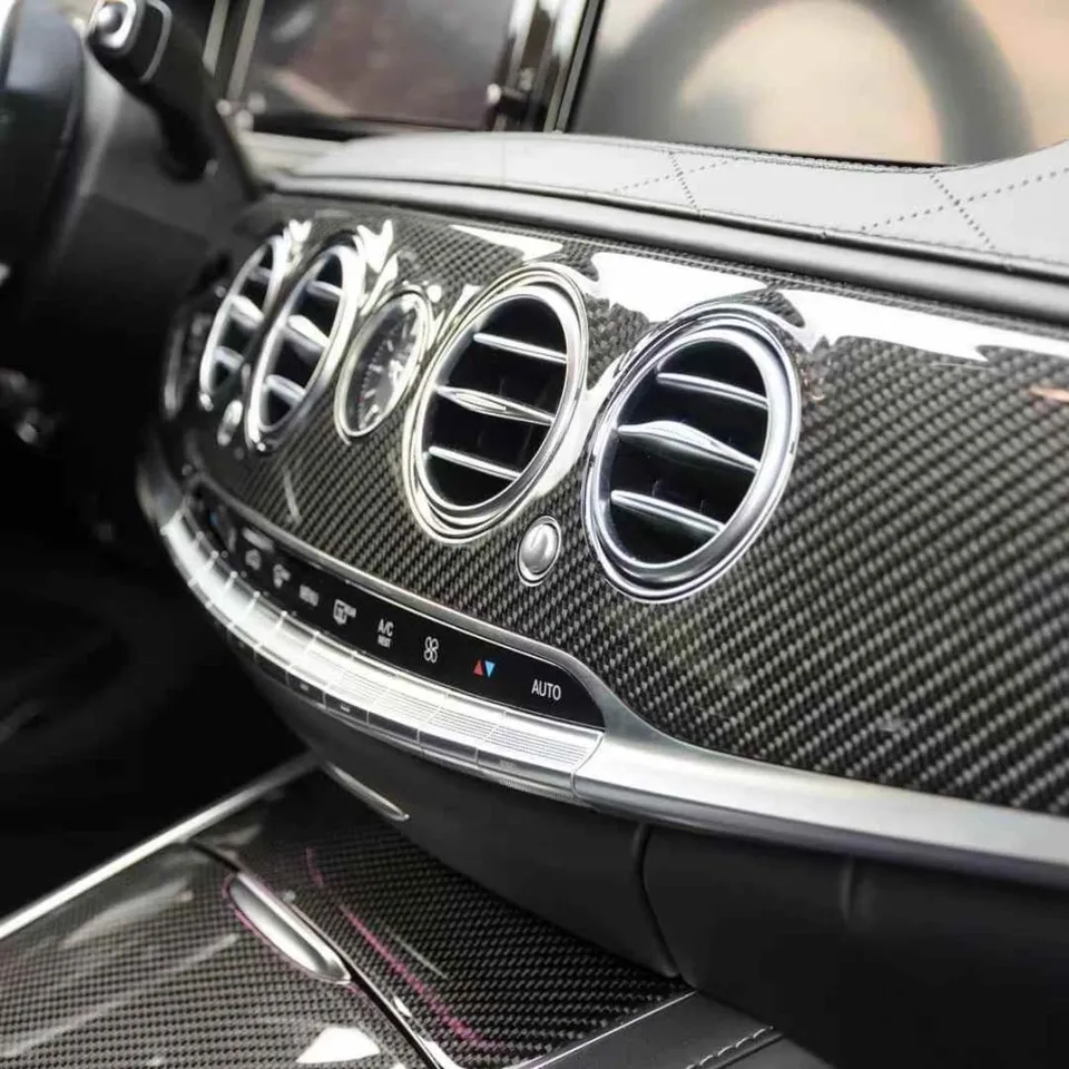 Mercedes-Benz S-Class W222 interior customization installation result