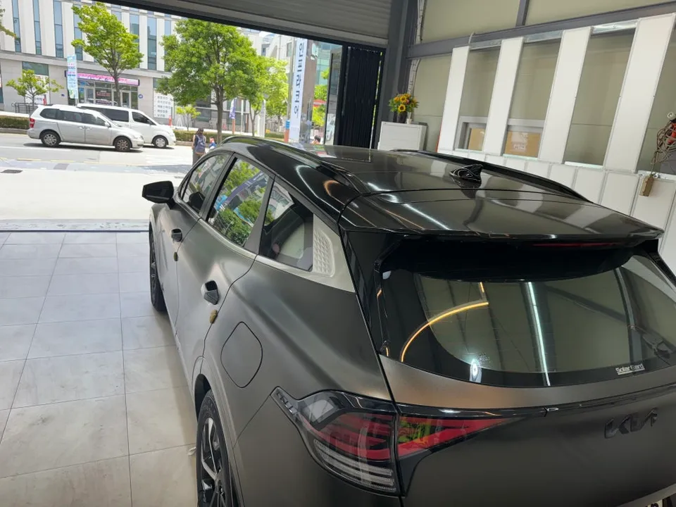 Kia SportageのPPF施工事例|韓国での実例 施工写真 2-1