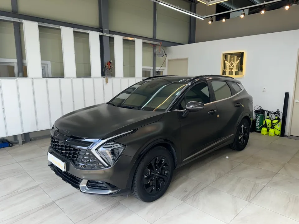 Kia SportageのPPF施工事例|韓国での実例 施工写真 3-1