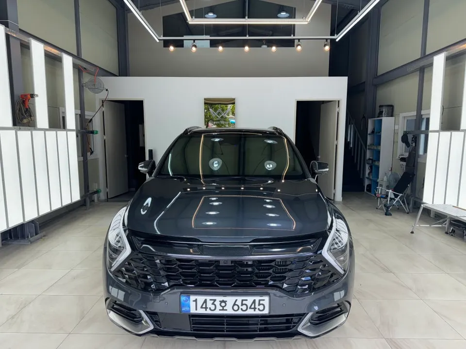 Kia SportageのPPF施工事例|韓国での実例 施工写真 4-1