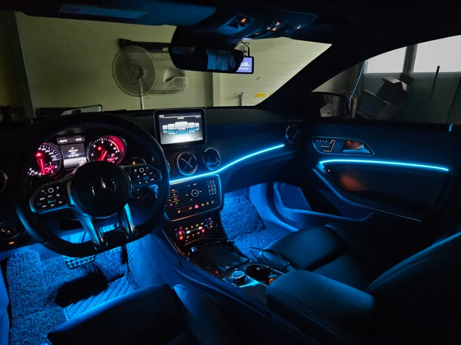 Mercedes-Benz CLA Ambient Lighting Review — Enhanced Mood photo 2