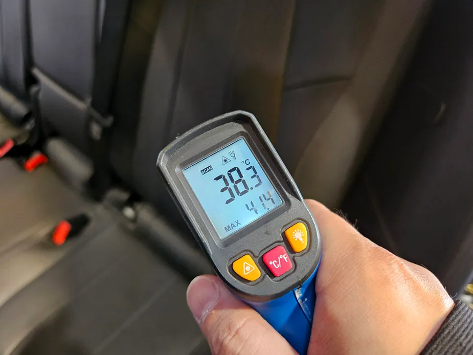 Mercedes-Benz GLB seat ventilation - Mercedes-Benz GLB Seat Climate Upgrade Review photo 5