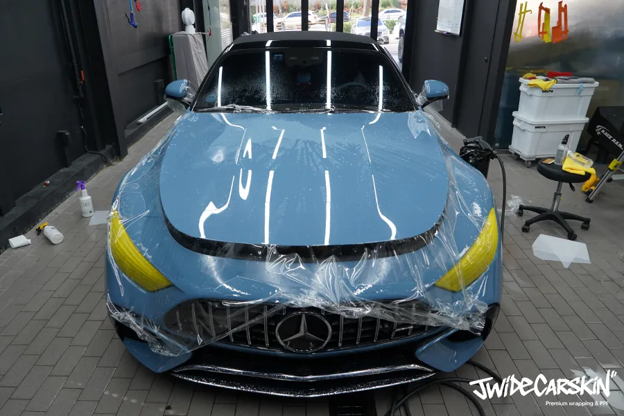 Mercedes-Benz SL63 AMG ppf - Mercedes-Benz SL63 AMG PPF Review — Stone Chip Protection photo 6