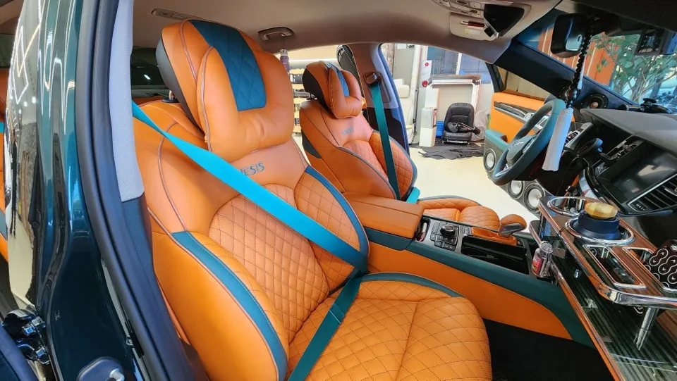 Genesis DH interior customization - Genesis DH Interior Customization Review — Color Seatbelts photo 4