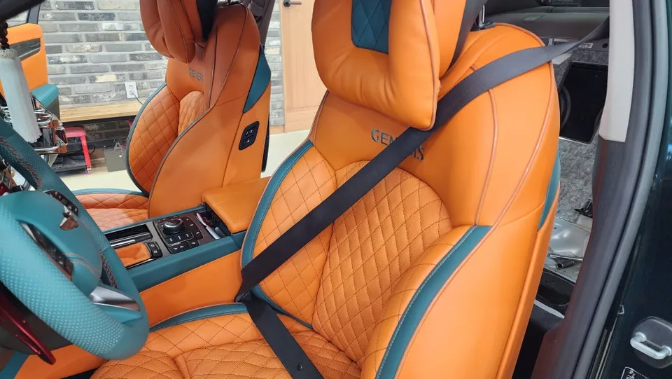 Genesis DH interior customization - Genesis DH Interior Customization Review — Color Seatbelts photo 5