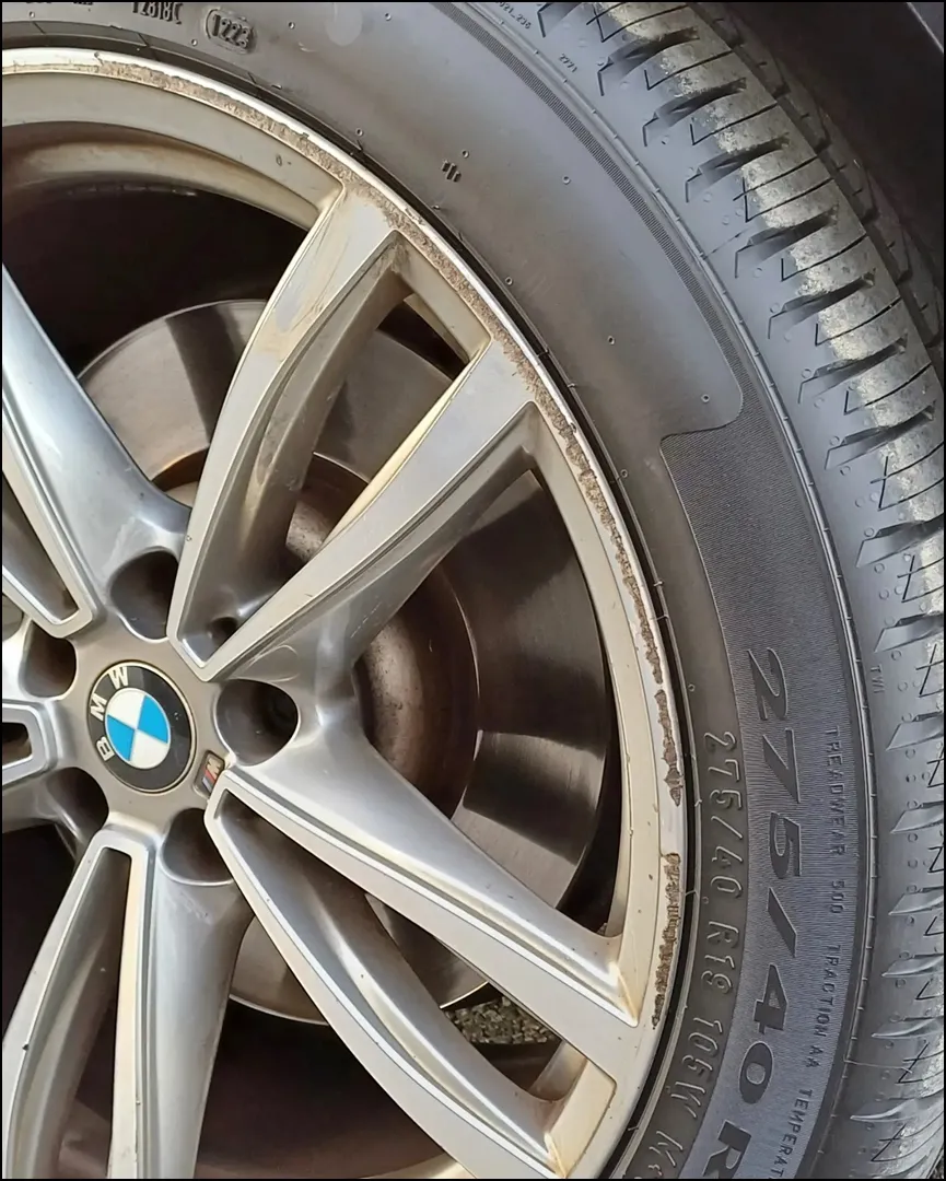 BMW 740e wheel repair - BMW 740e Wheel Repair & Refinishing Review — Diamond Cut Restoration photo 4