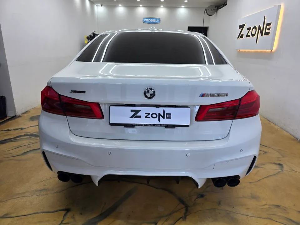 BMW 5 Series G30 テールランプPPF施工事例｜費用目安・仕上がり 施工写真 6