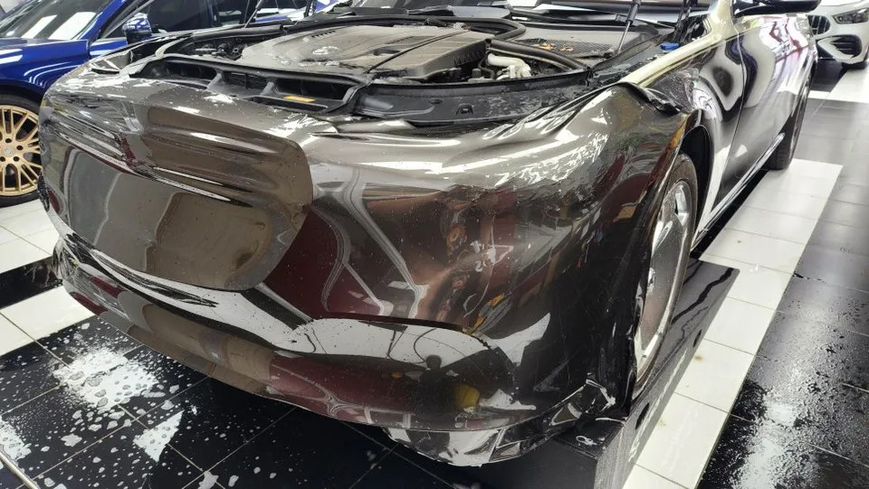 メルセデス・ベンツ Sクラス W223 PPF施工事例|費用目安・仕上がり 施工写真 3-3