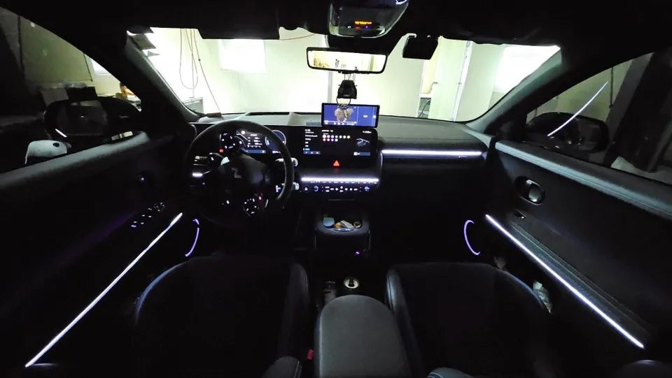 Hyundai IONIQ 5 N ambient lighting - Hyundai IONIQ 5 N Ambient Lighting Upgrade photo 3