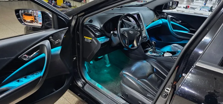 Hyundai Grandeur HG ambient lighting - Hyundai Grandeur HG Ambient Lighting Review — Cost & Results photo 5