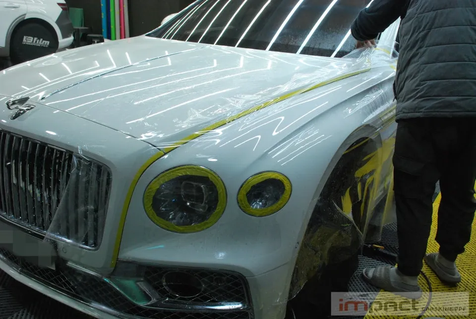 Bentley Flying Spur PPF施工事例|費用目安と仕上がり 施工写真 1-3