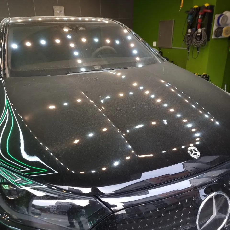 Mercedes-Benz EQE paint correction - Mercedes-Benz EQE Detailing & Paint Correction Review photo 2
