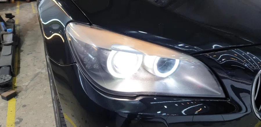 BMW 7 Series body repair - BMW 7 Series Body Repair Installation Review — Cost photo 4