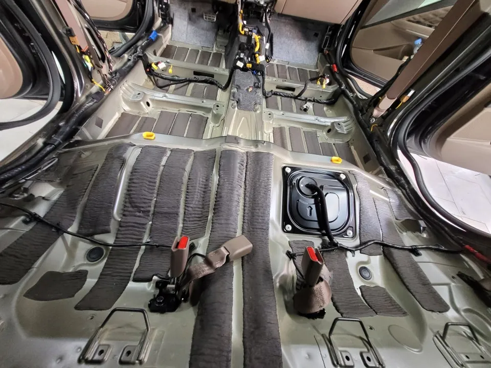 Kia K8 GL3 undercoating - Kia K8 Undercoating Review: Noise King Jeonju Full Soundproofing photo 5