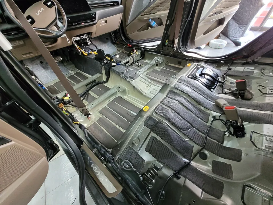 Kia K8 GL3 undercoating - Kia K8 Undercoating Review: Noise King Jeonju Full Soundproofing photo 6