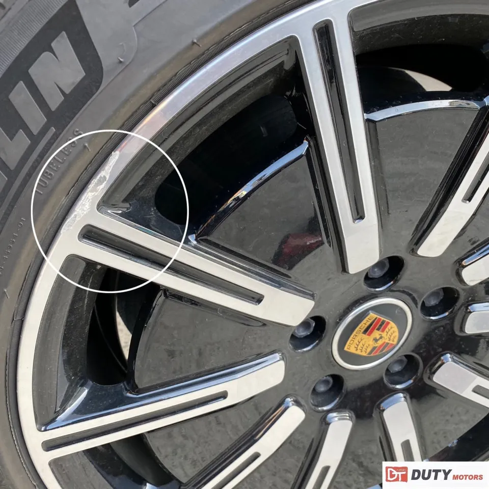 Porsche Taycan 4S wheel repair - Porsche Taycan 4S Wheel Repair & Refinishing Review photo 5