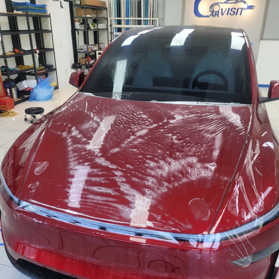 Tesla Model Y PPF施工事例|費用目安・仕上がり 施工写真 1-1