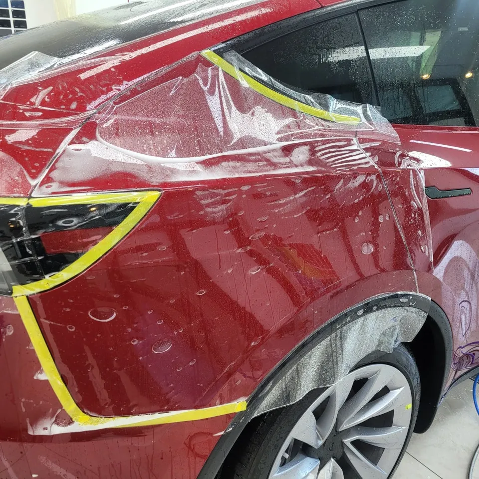 Tesla Model Y PPF施工事例|費用目安・仕上がり 施工写真 1-2