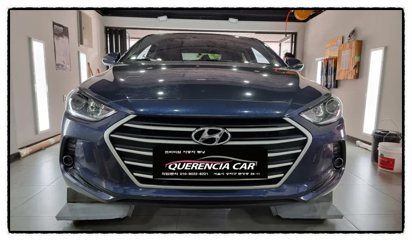Hyundai Elantra AD seat ventilation installation result