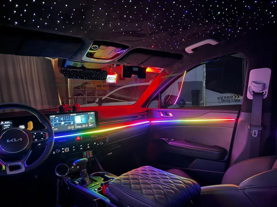 Kia K5 ambient lighting - Kia K5 Ambient Lighting Review — Cost & Results photo 3