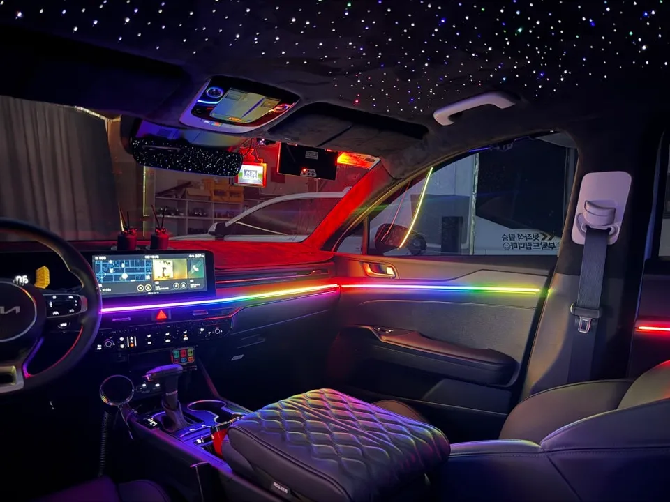 Kia K5 ambient lighting - Kia K5 Ambient Lighting Review — Cost & Results photo 4