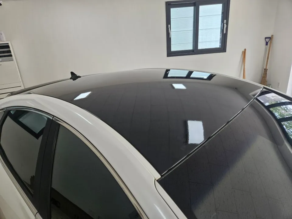 Hyundai Azeraのカーフィルム施工事例｜費用目安・仕上がり 施工写真 1-3