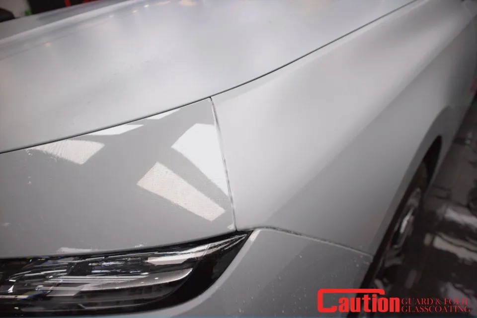 BMW 7 Series G11/G12 PPF施工事例|無光PPFとクローム除去 施工写真 1-2