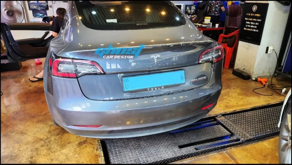 Tesla Model 3 wrap ppf package - Tesla Model 3 Wrap PPF Combo — Avery White Pearl Review photo 6