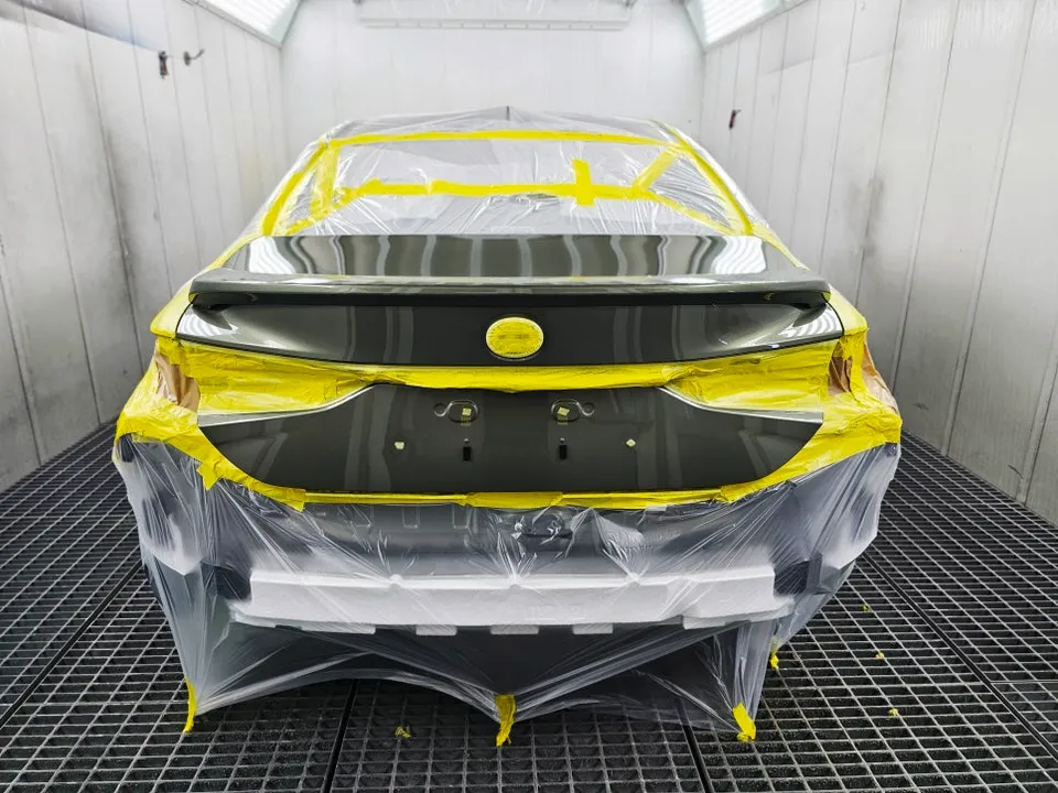 Lexus ES 300hのPPF施工事例 施工写真 4-2