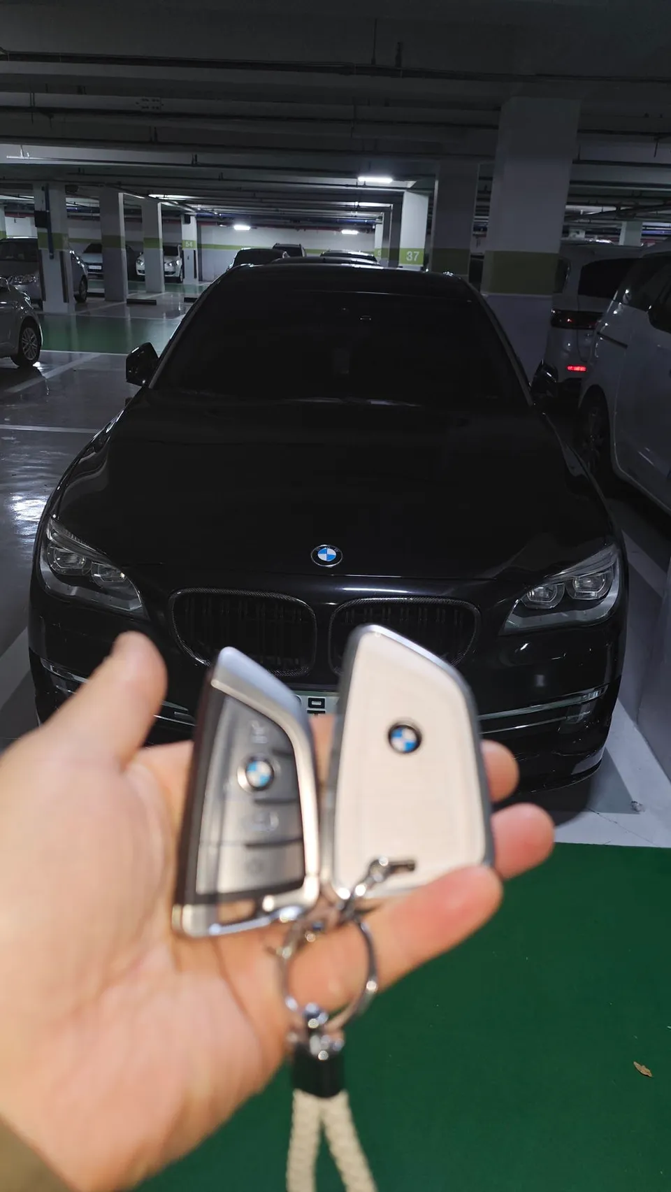 BMW 7 Series G11 oem options installation result