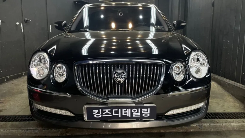 Kia Opirus ceramic coating installation result