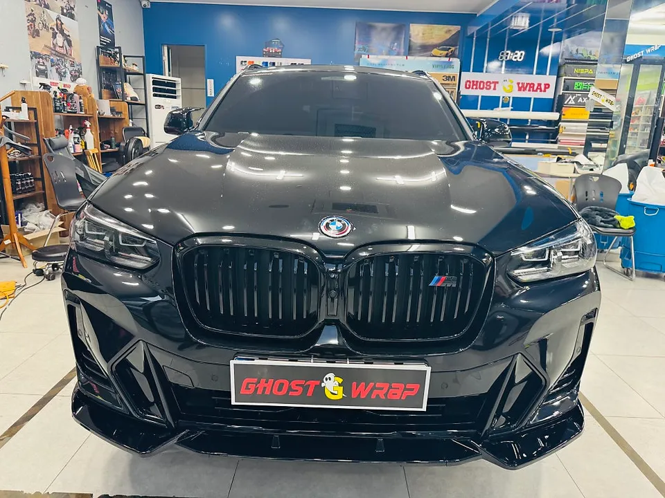 BMW X4のヘッドライトPPF施工事例｜費用目安と仕上がり 施工写真 2-2