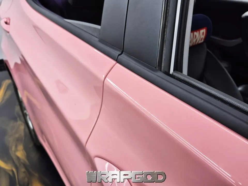 Hyundai Elantra MDのカーラッピング事例|費用目安・仕上がり 施工写真 3-3