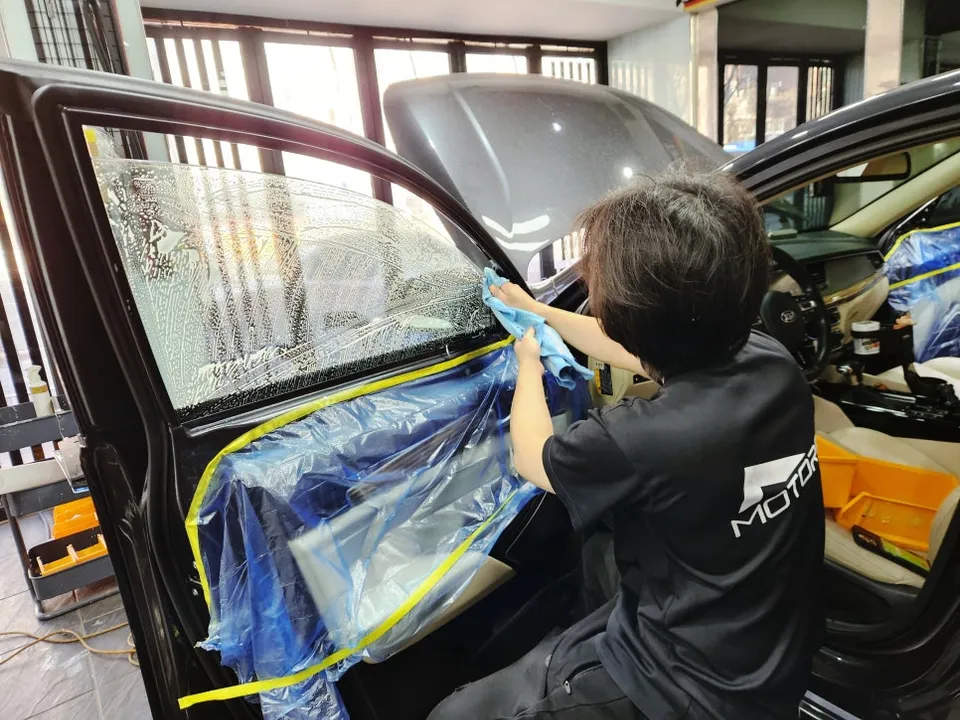Kia K7のカーフィルム施工事例|費用目安と仕上がり 施工写真 3-3