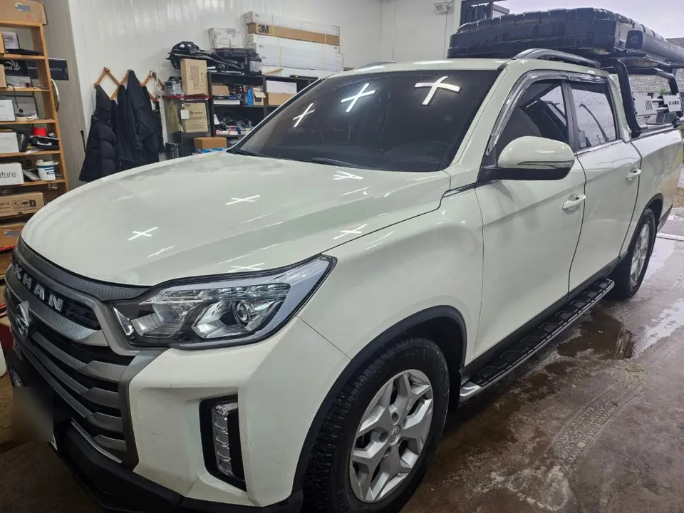 SsangYong Rexton android head unit installation result