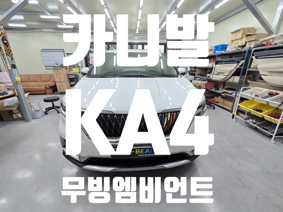Kia Carnival KA4 ambient lighting installation result