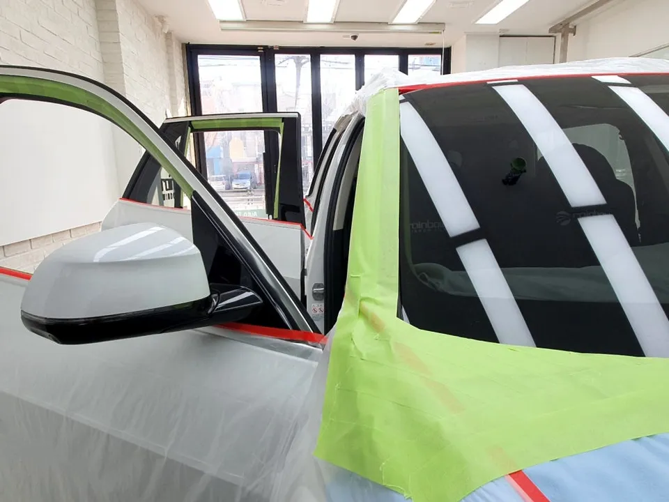 BMW X5 PPF施工事例｜費用目安と仕上がり 施工写真 2-3