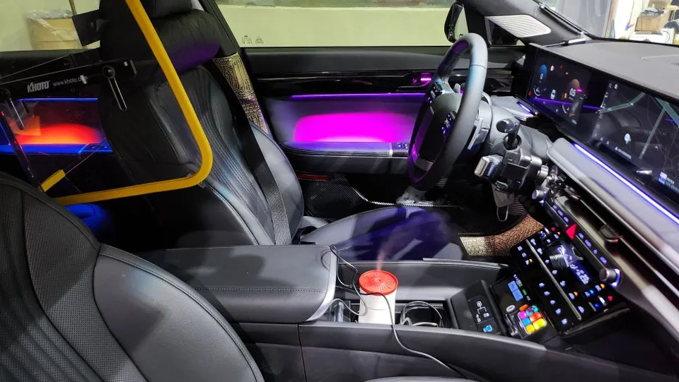 Hyundai Grandeur GN7 Ambient Lighting Review — Cost & Results photo 4