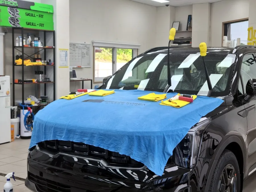 Kia Sorento 4th Gen PPF施工事例|費用目安と仕上がり 施工写真 3-1