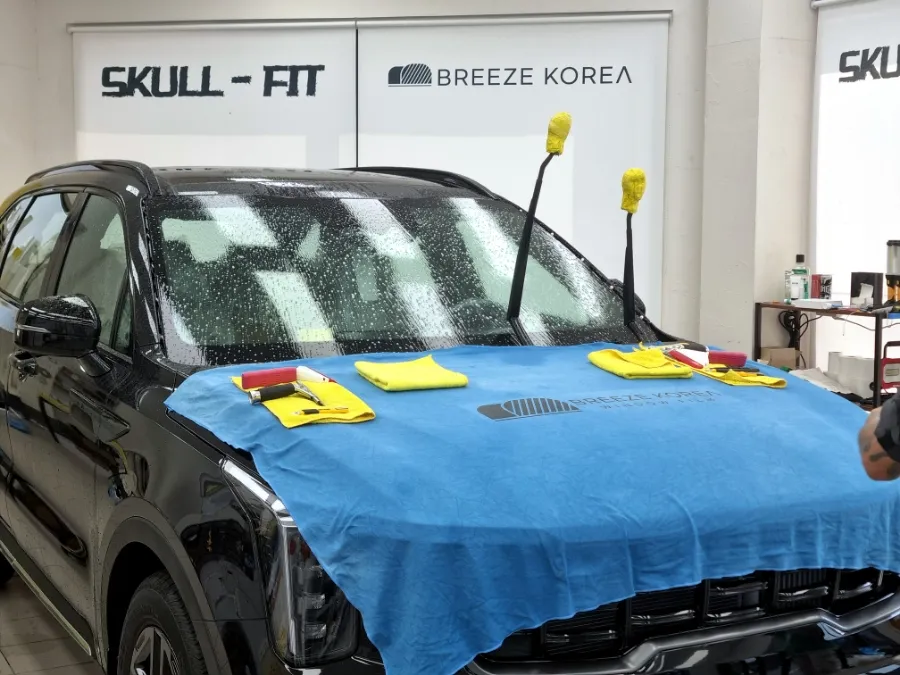 Kia Sorento 4th Gen PPF施工事例|費用目安と仕上がり 施工写真 1-2