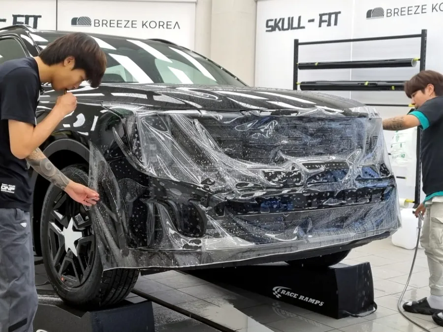 Kia Sorento 4th Gen PPF施工事例|費用目安と仕上がり 施工写真 1-3