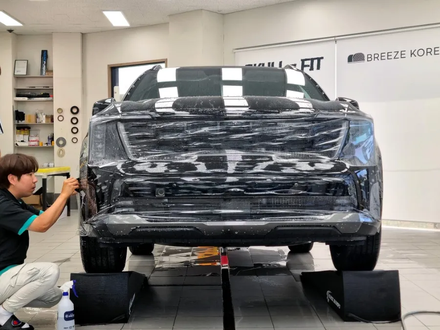 Kia Sorento 4th Gen PPF施工事例|費用目安と仕上がり 施工写真 2-3